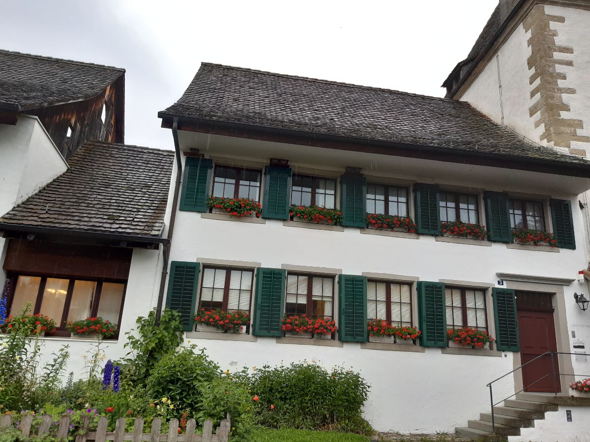 ... and a dinner at the Gasthof zur Krone, Greifensee.